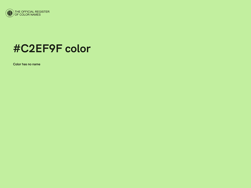 #C2EF9F color image