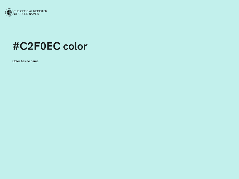 #C2F0EC color image