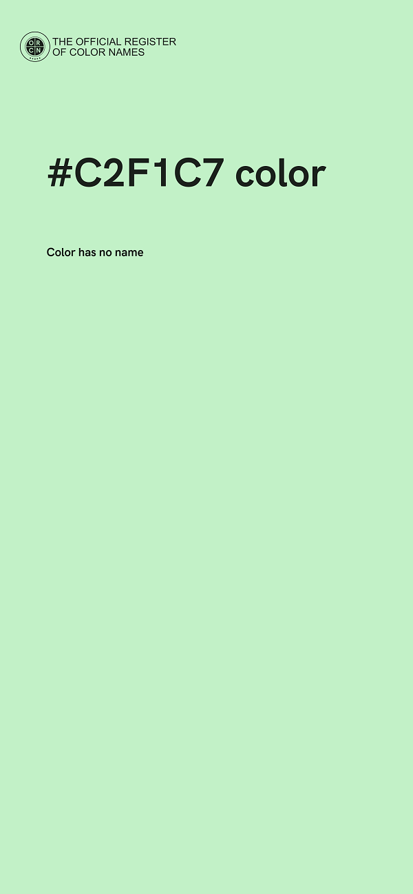 #C2F1C7 color image