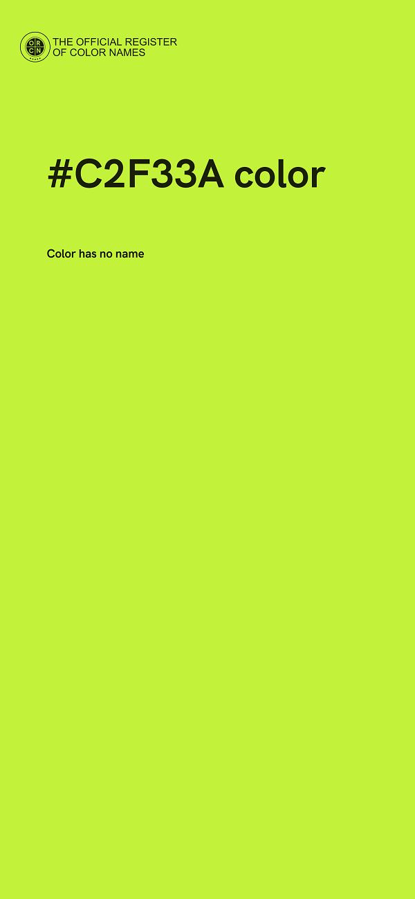 #C2F33A color image