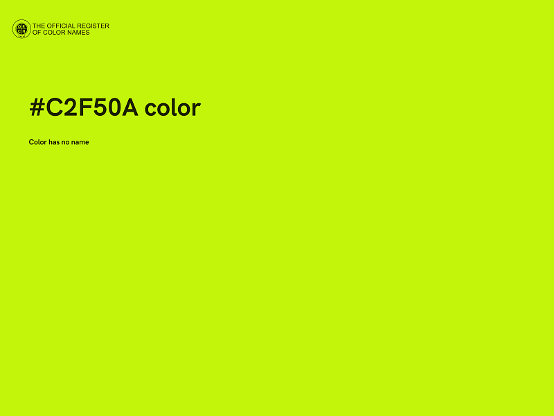 #C2F50A color image