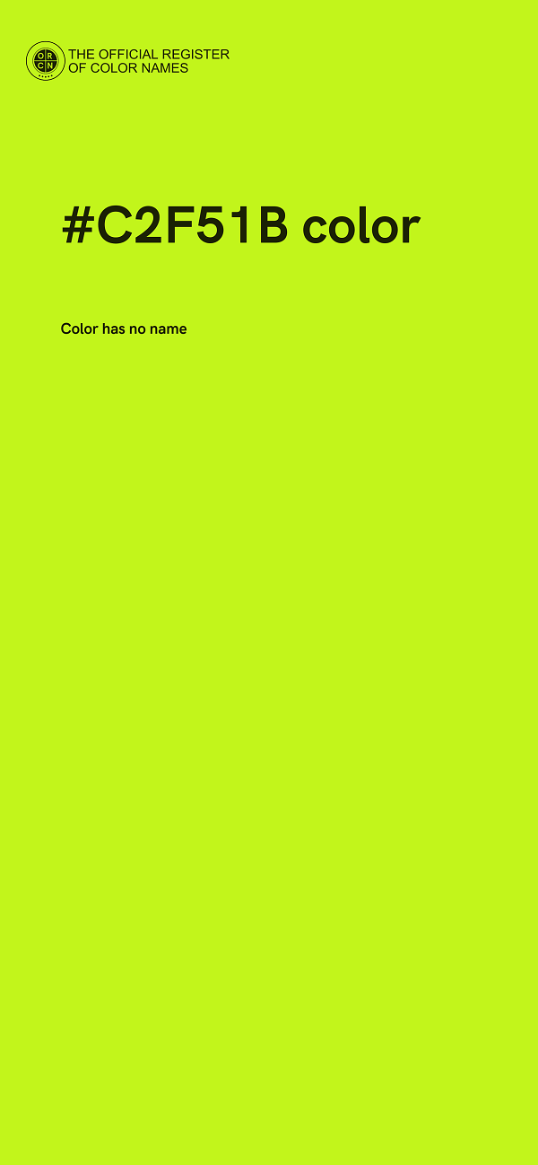 #C2F51B color image