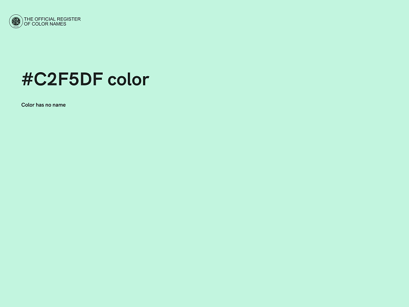 #C2F5DF color image