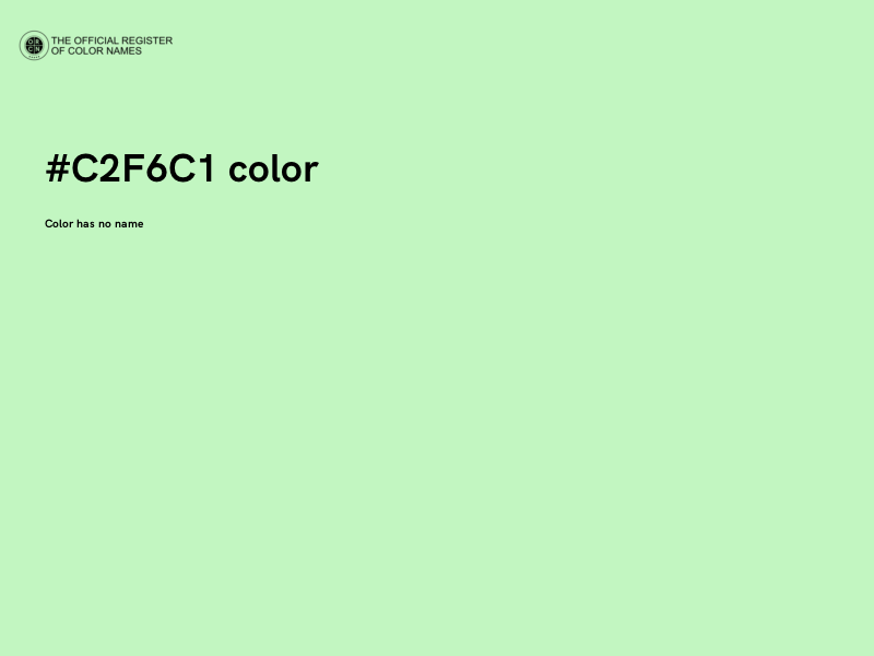 #C2F6C1 color image