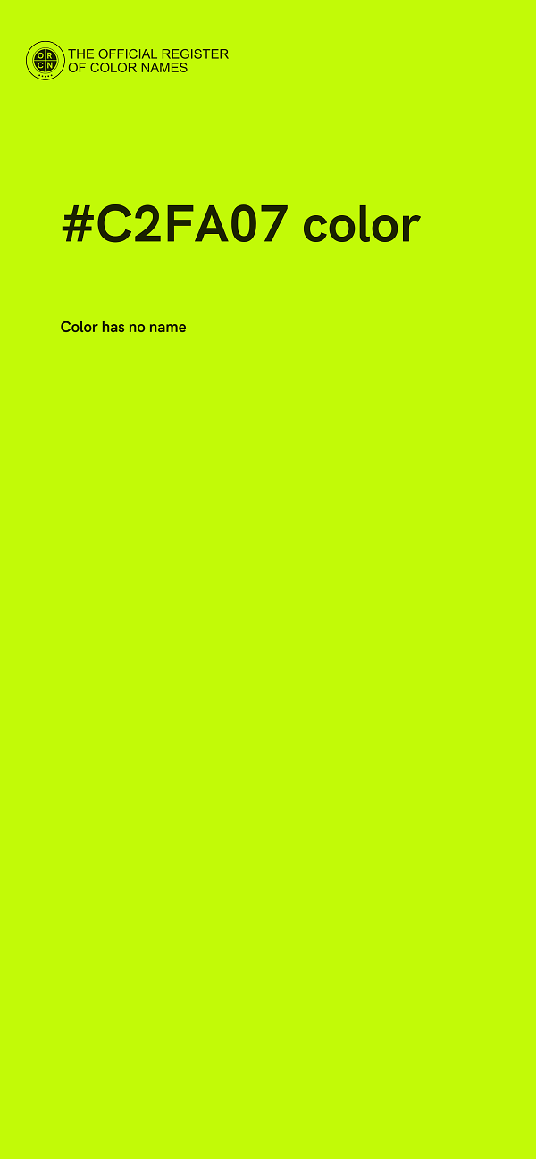 #C2FA07 color image