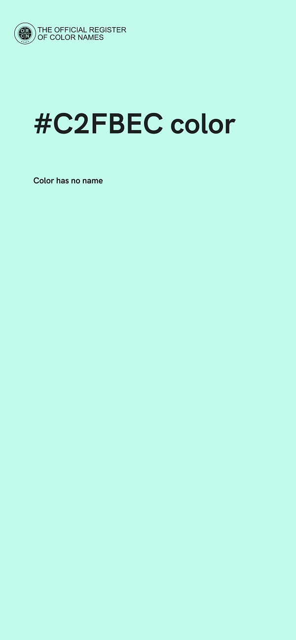 #C2FBEC color image