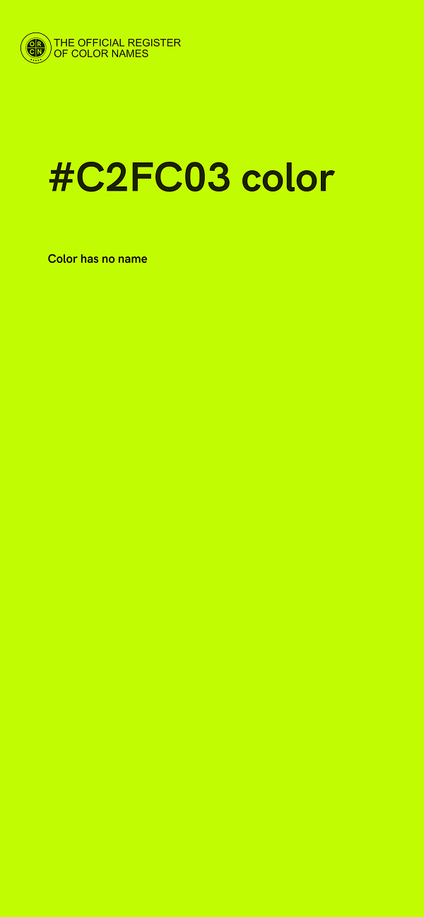 #C2FC03 color image