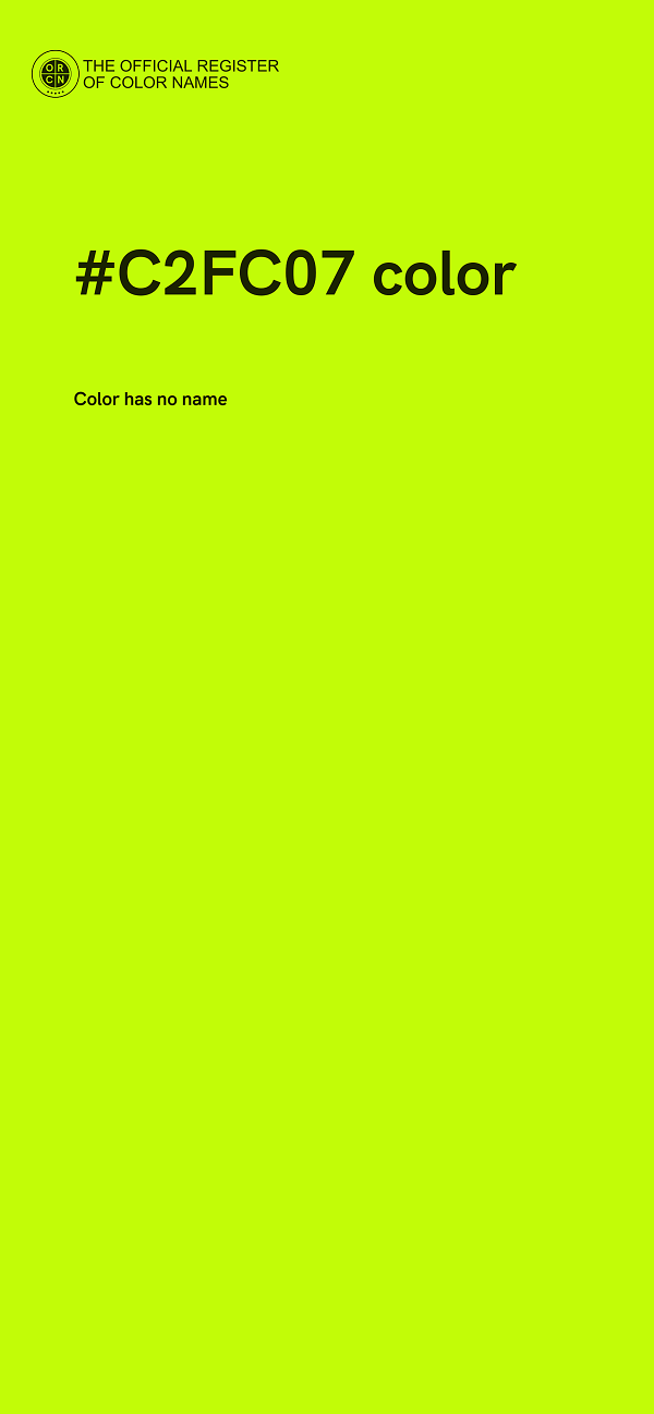 #C2FC07 color image