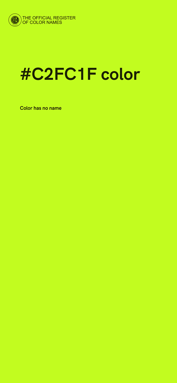 #C2FC1F color image