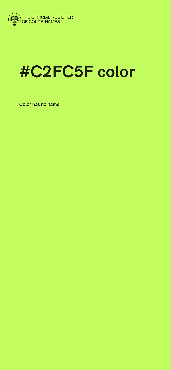 #C2FC5F color image