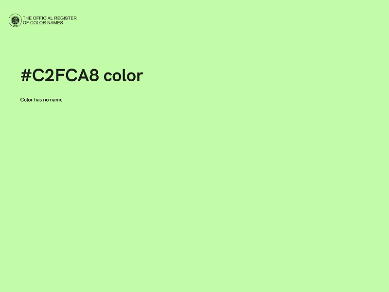 #C2FCA8 color image