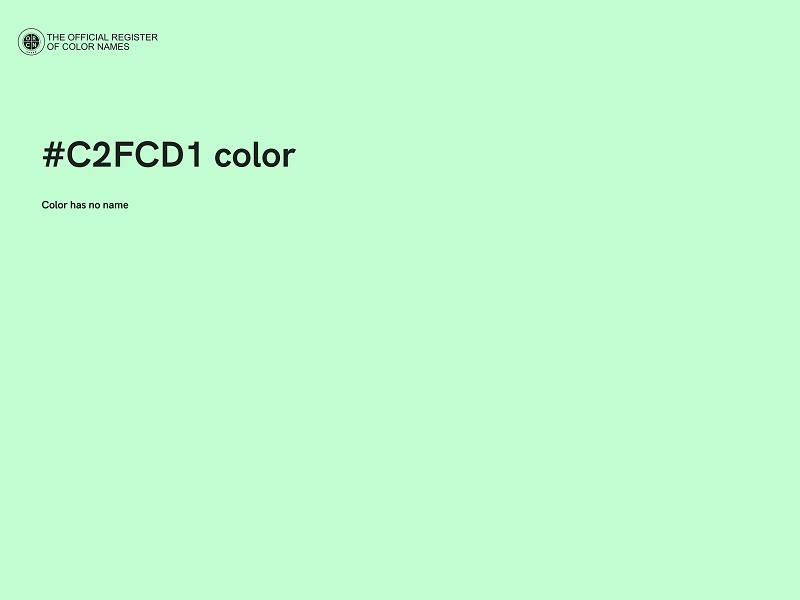 #C2FCD1 color image