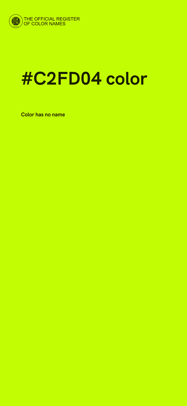 #C2FD04 color image