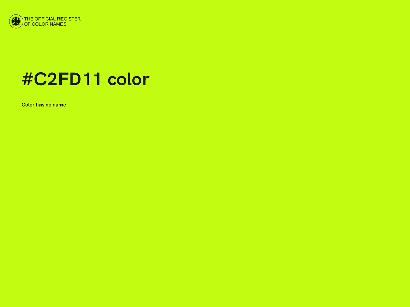 #C2FD11 color image