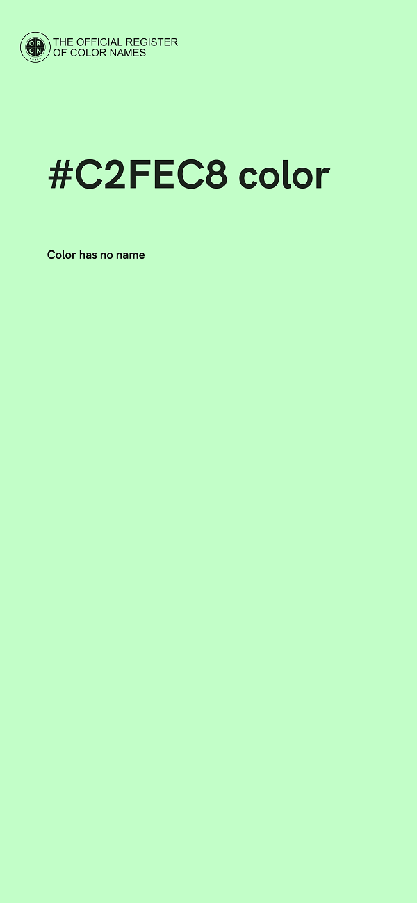 #C2FEC8 color image