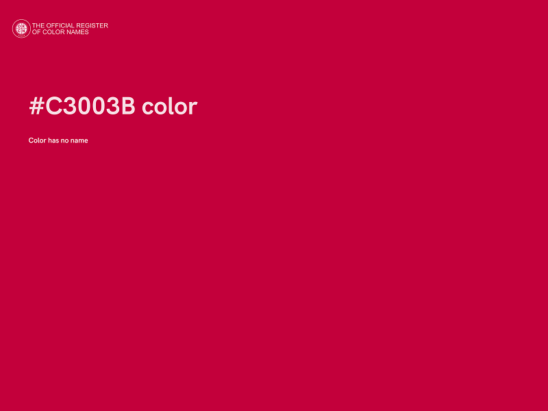 #C3003B color image