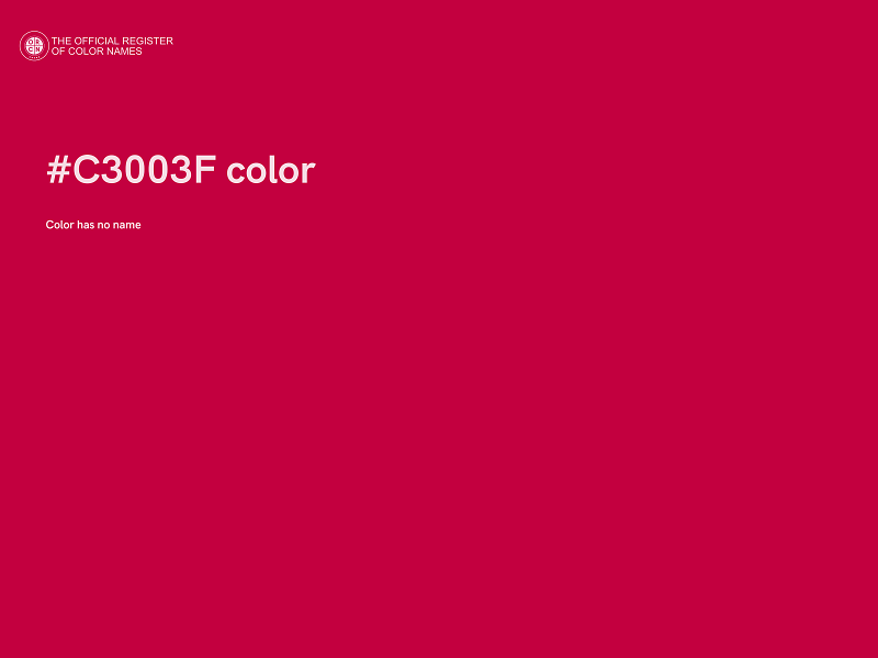 #C3003F color image