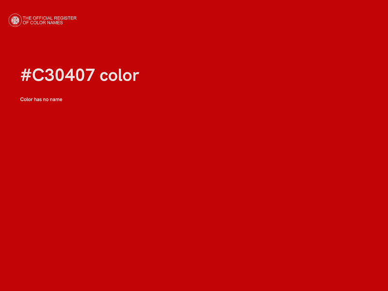 #C30407 color image