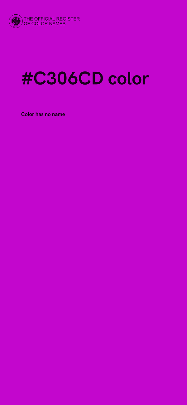 #C306CD color image