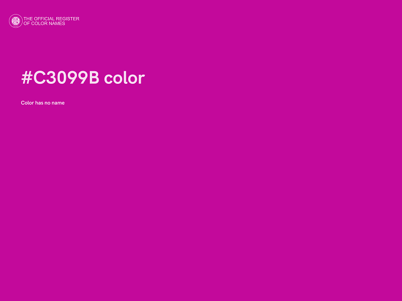 #C3099B color image