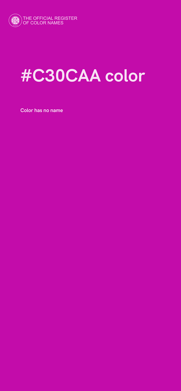 #C30CAA color image