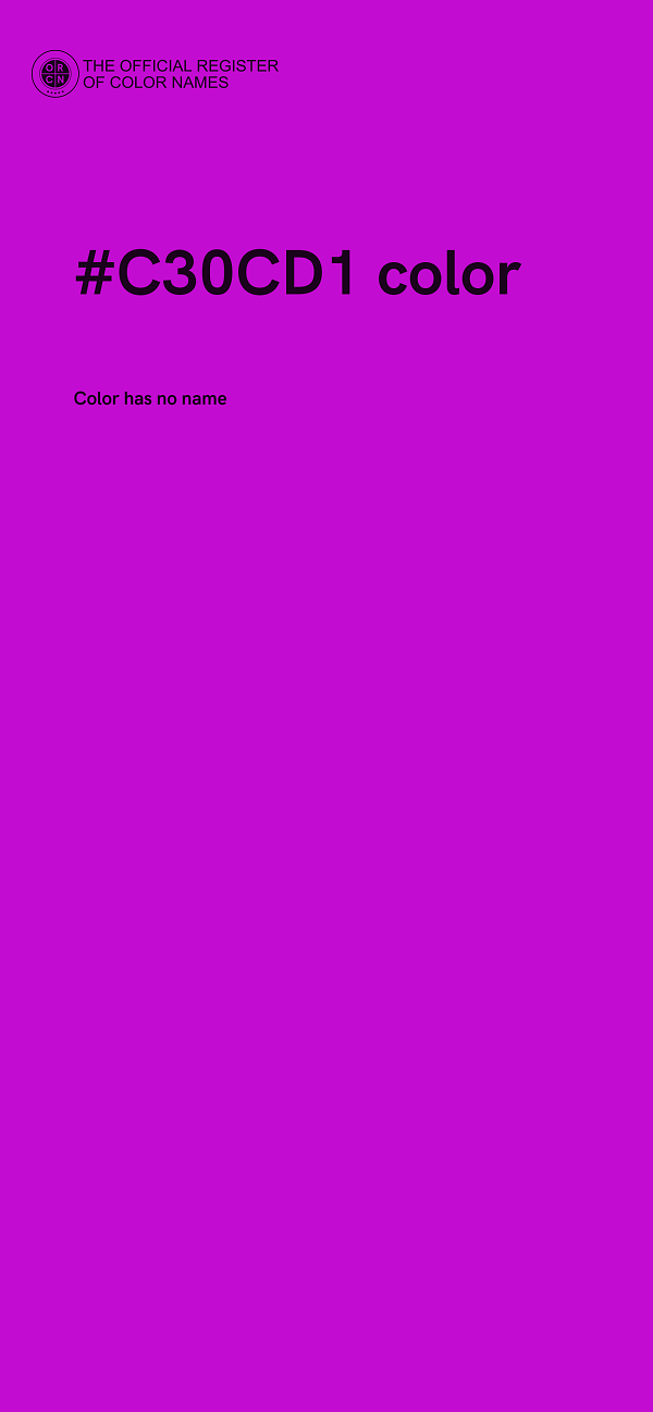 #C30CD1 color image