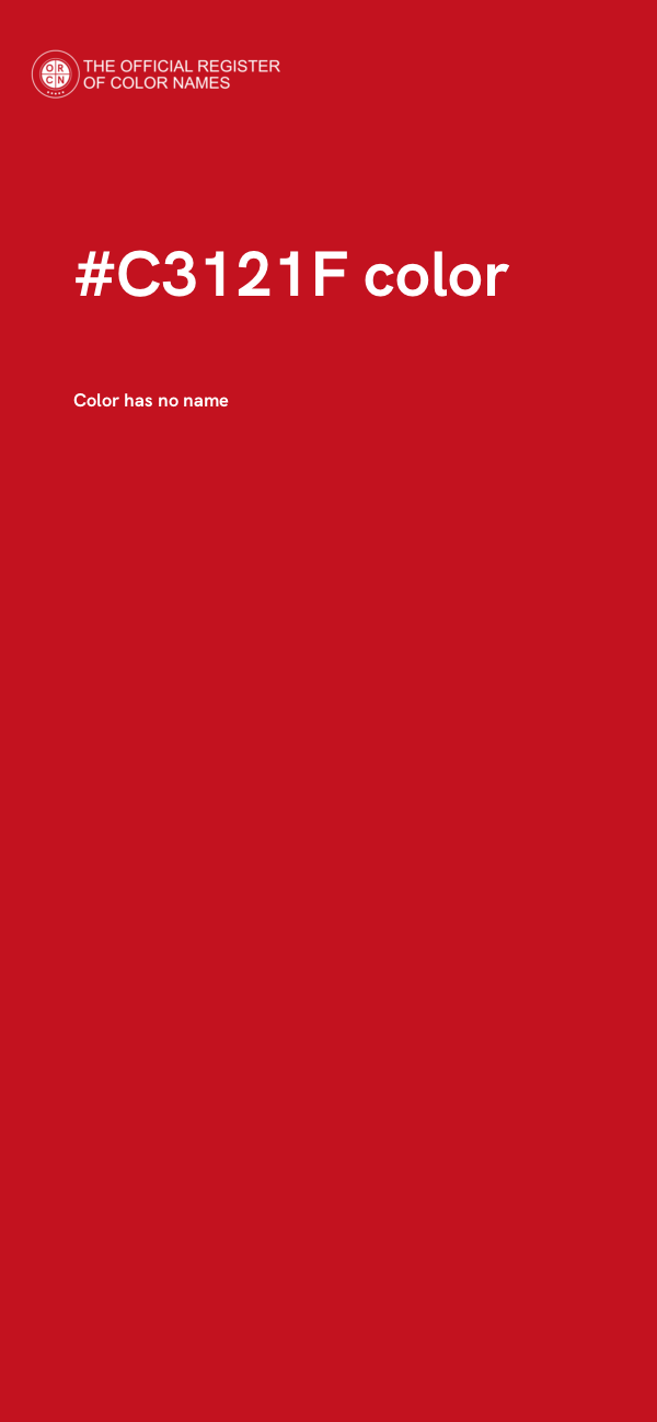 #C3121F color image