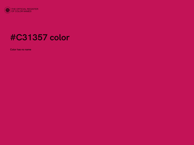 #C31357 color image
