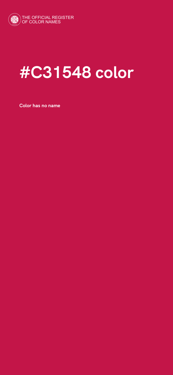#C31548 color image