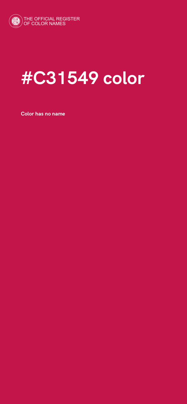 #C31549 color image
