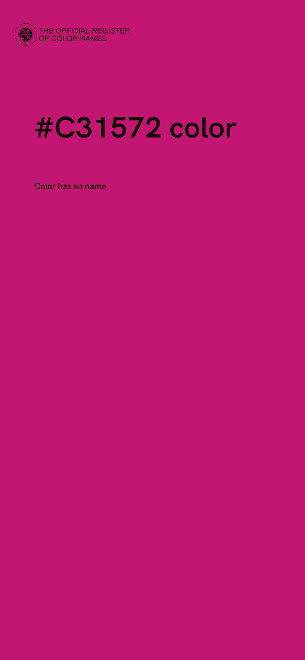 #C31572 color image