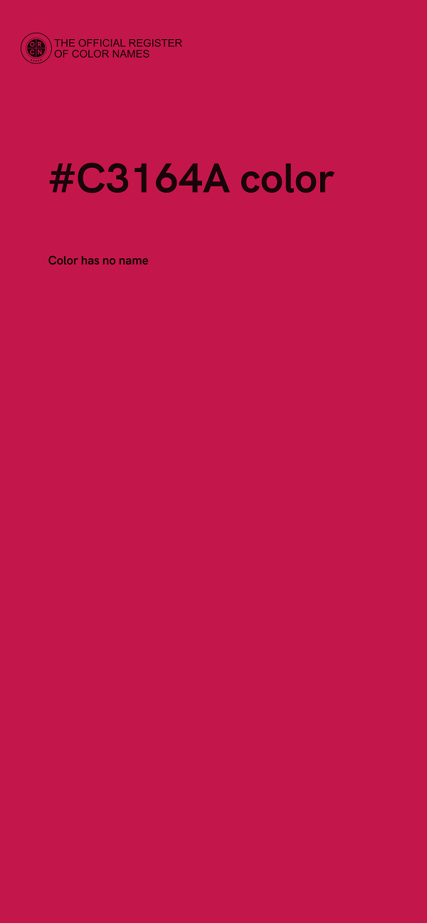 #C3164A color image