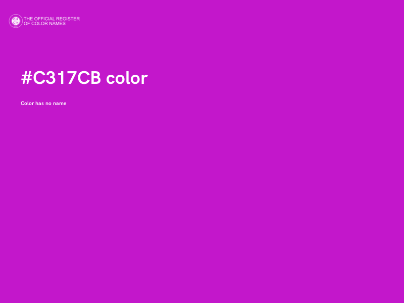 #C317CB color image