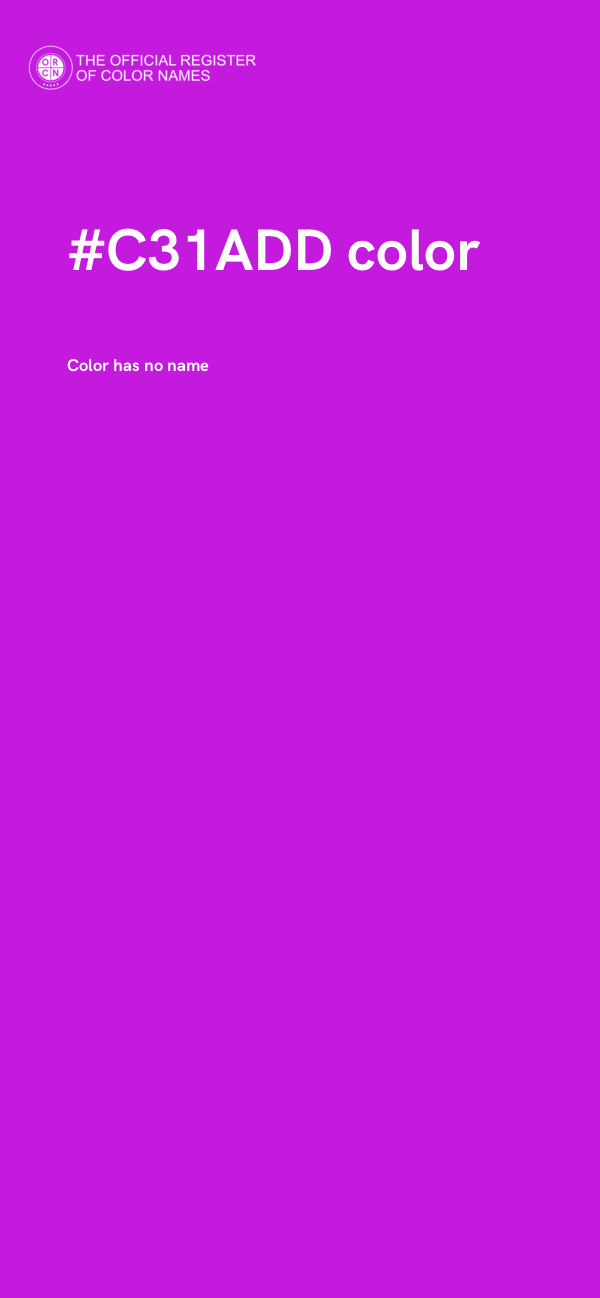 #C31ADD color image