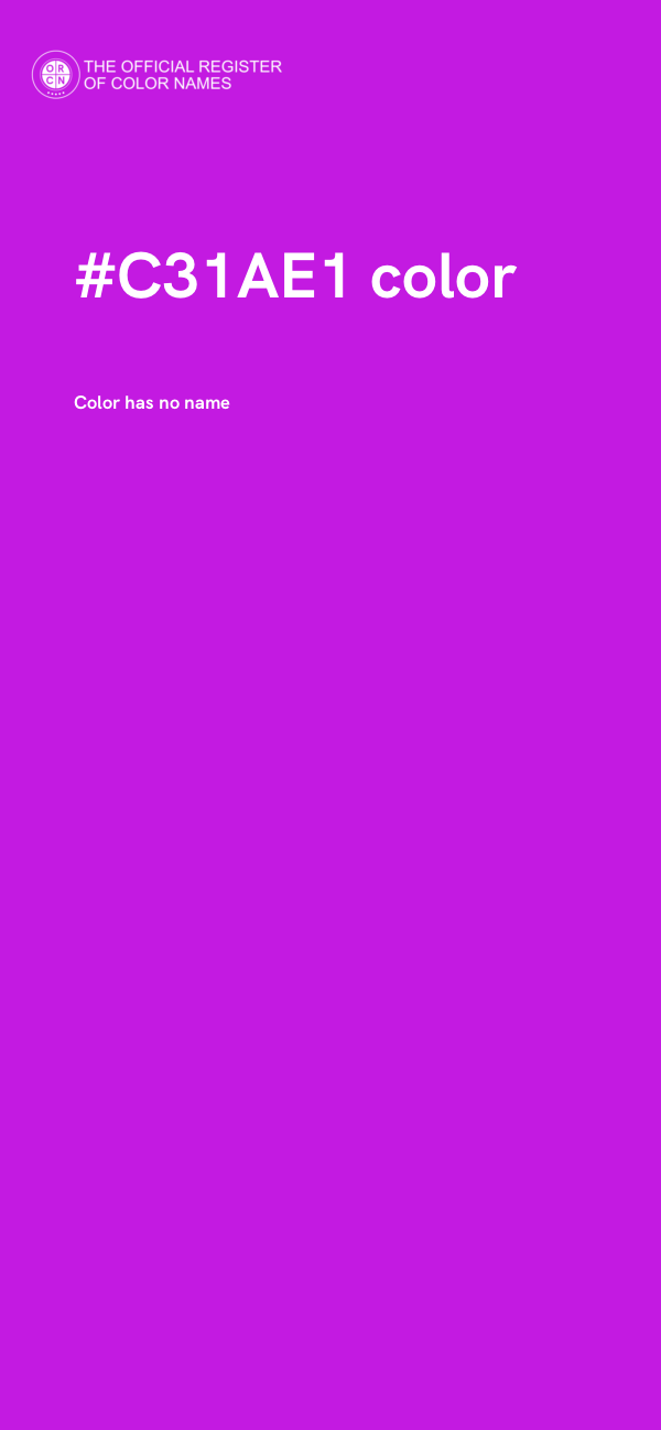 #C31AE1 color image