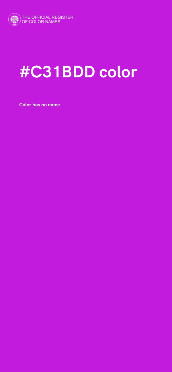#C31BDD color image
