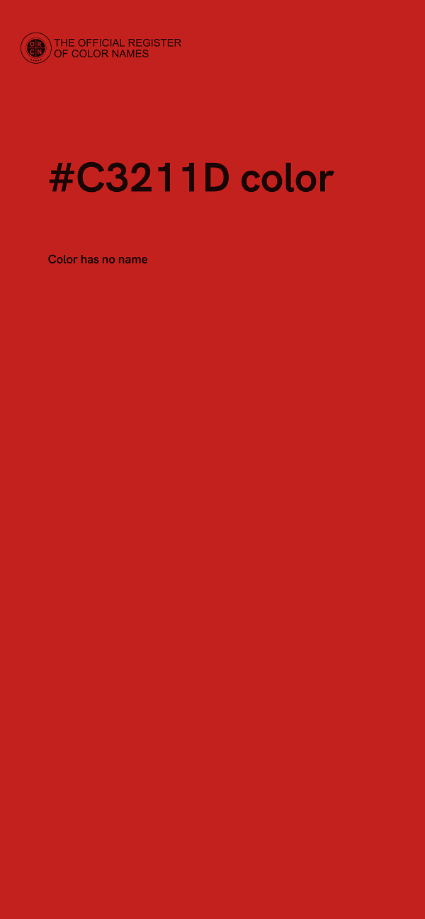 #C3211D color image