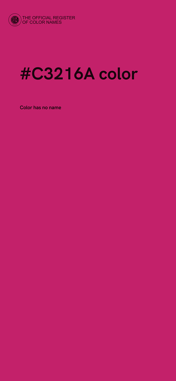 #C3216A color image