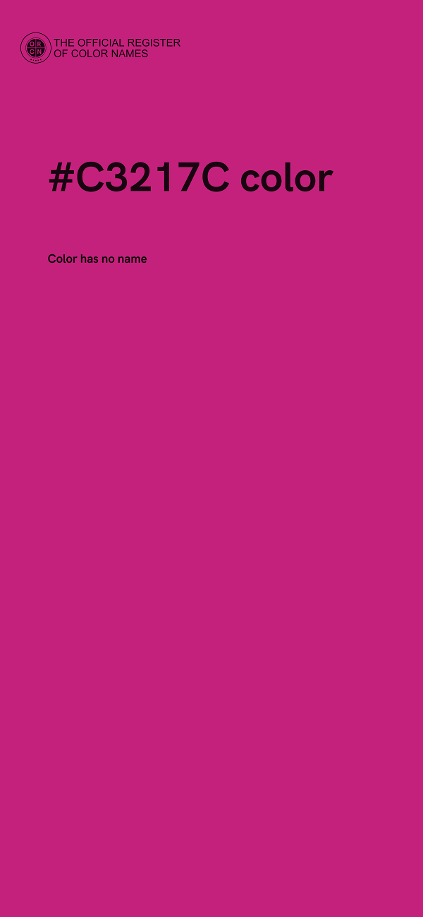#C3217C color image