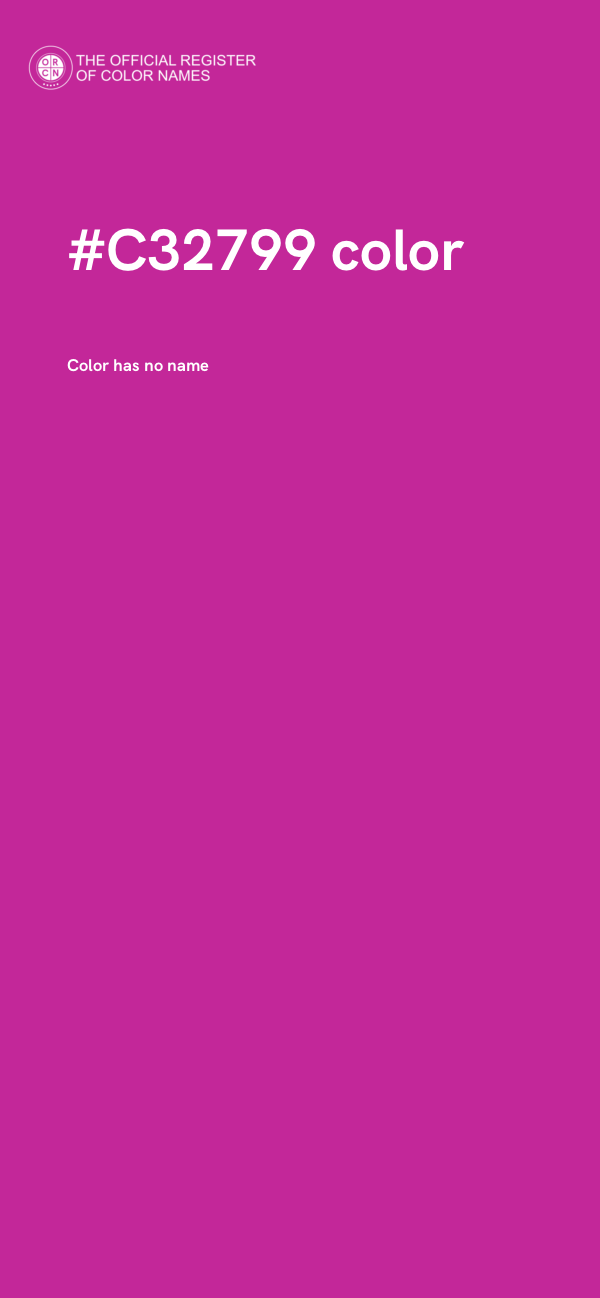 #C32799 color image