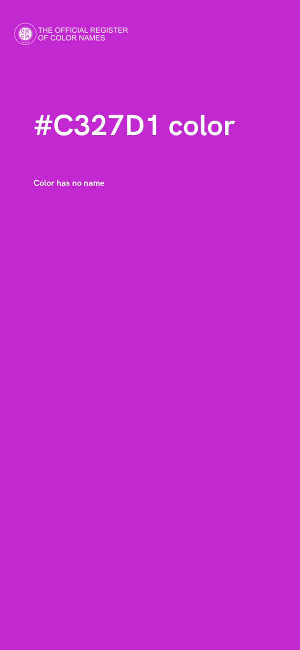 #C327D1 color image