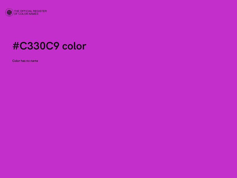 #C330C9 color image