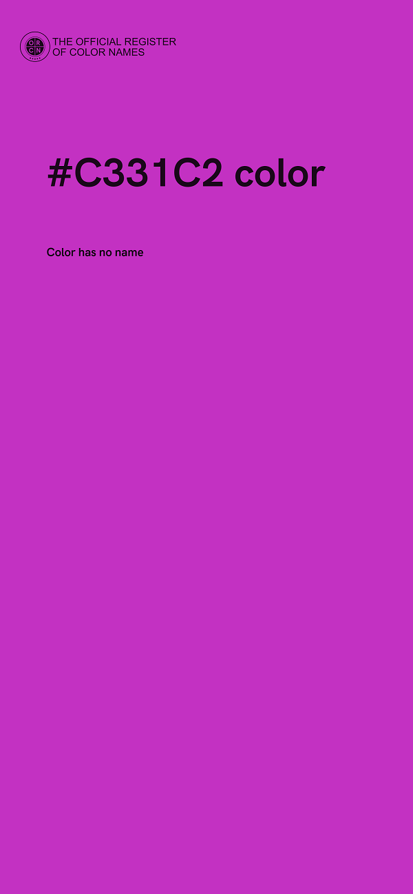 #C331C2 color image