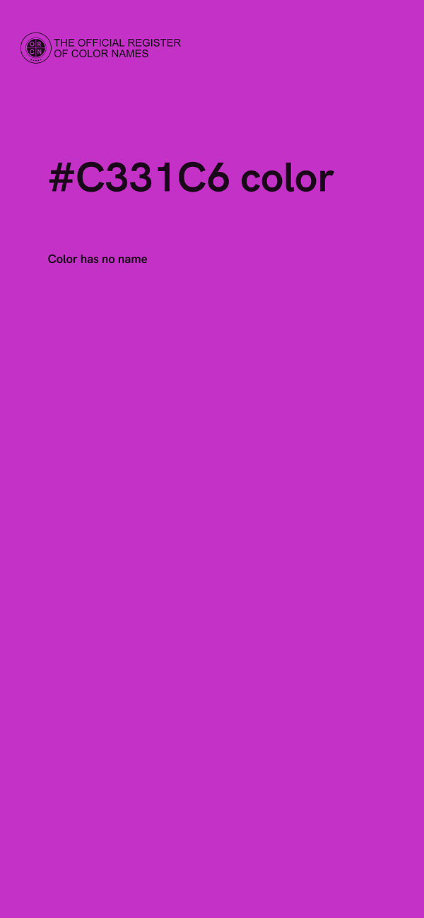 #C331C6 color image