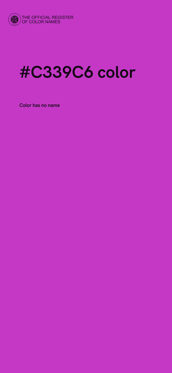 #C339C6 color image