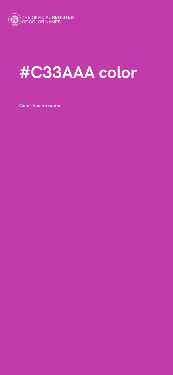 #C33AAA color image