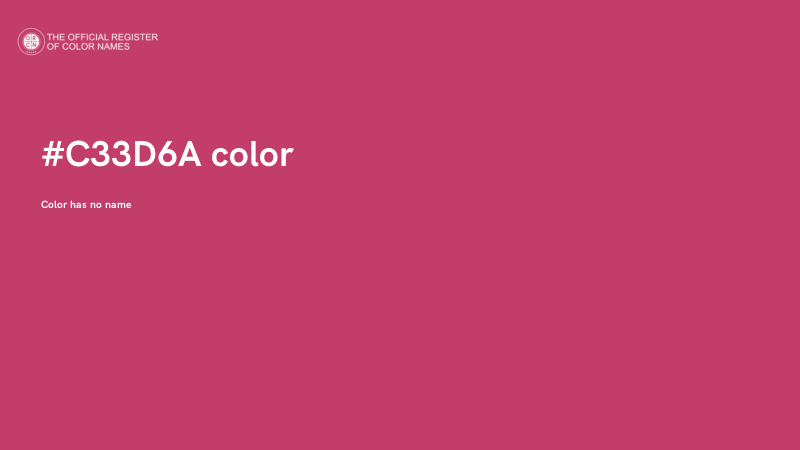 #C33D6A color image