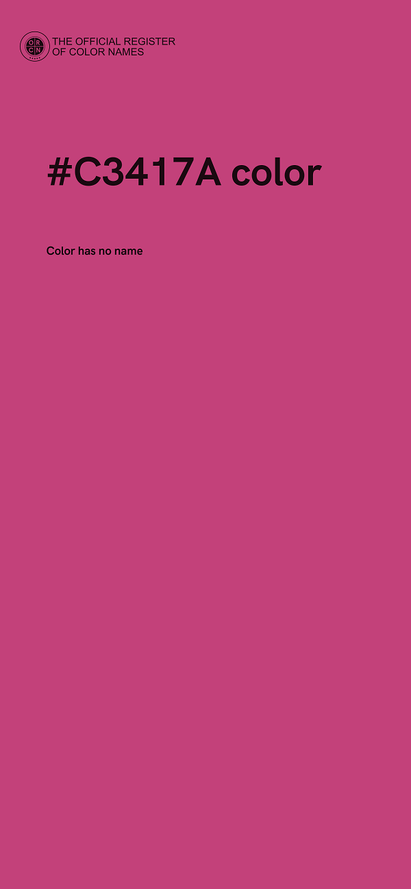 #C3417A color image