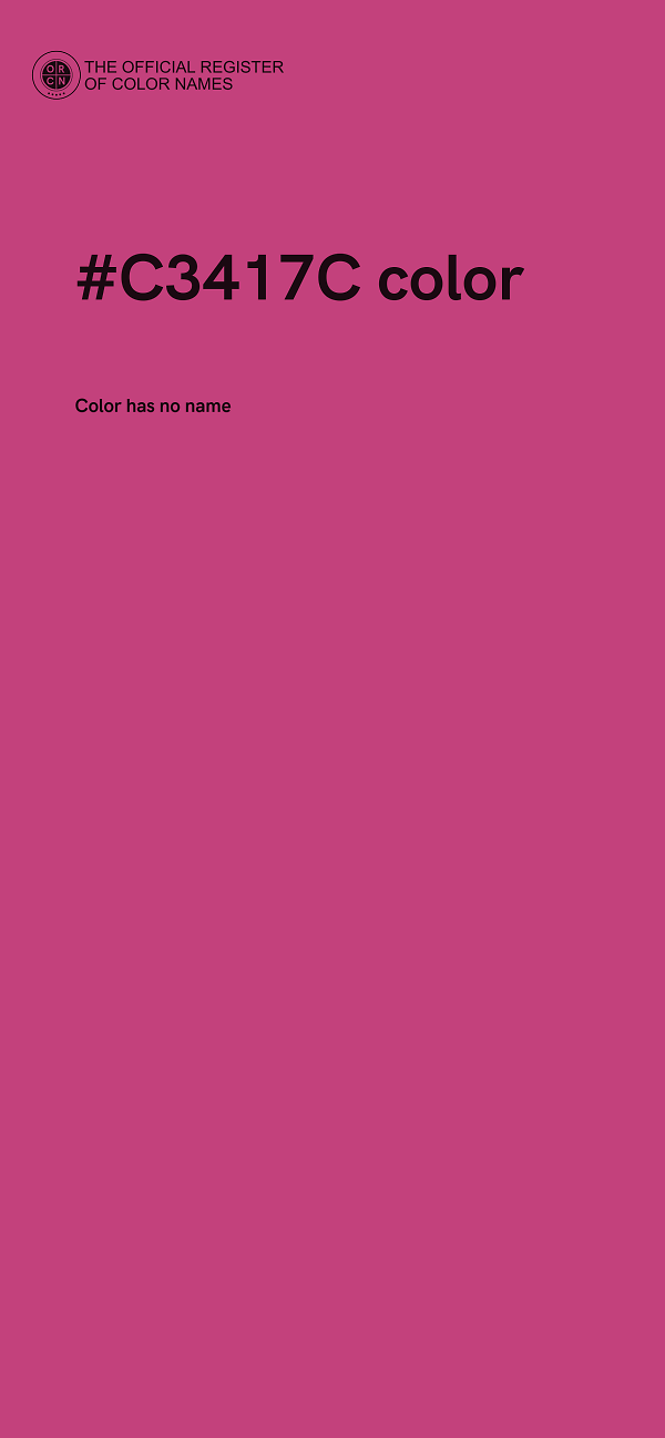 #C3417C color image