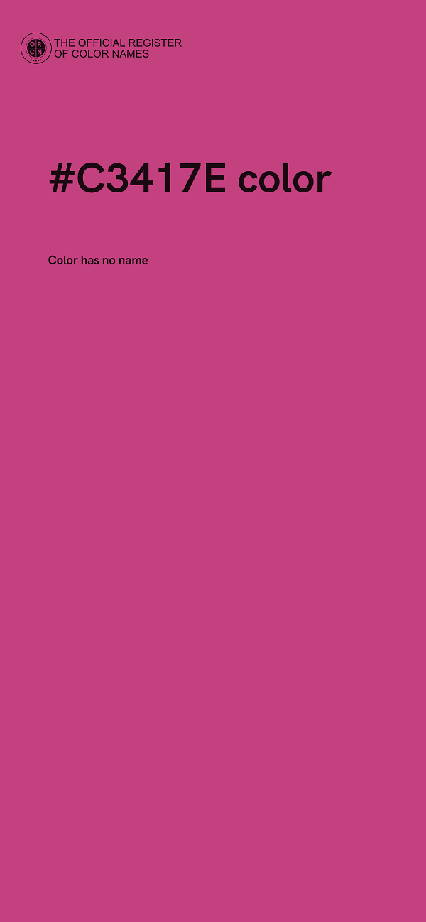 #C3417E color image